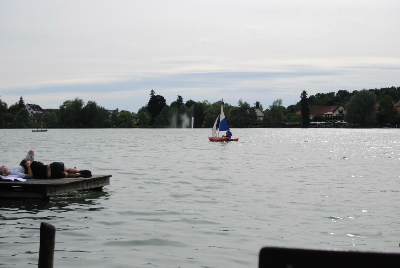 Gastezimmer Nahe Wesslinger See Exteriör bild